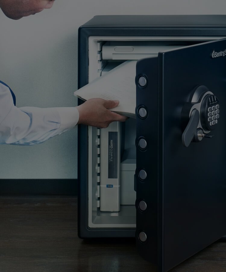 金庫セントリーセーフJF082CTSentry Safeダイヤル式耐火