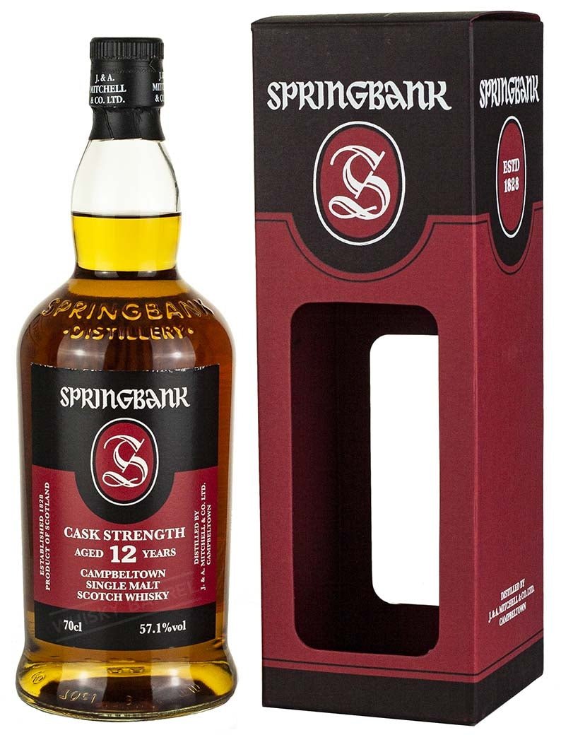 Springbank 12 Year Old Cask Strength 57.1% - The Whisky Barrel