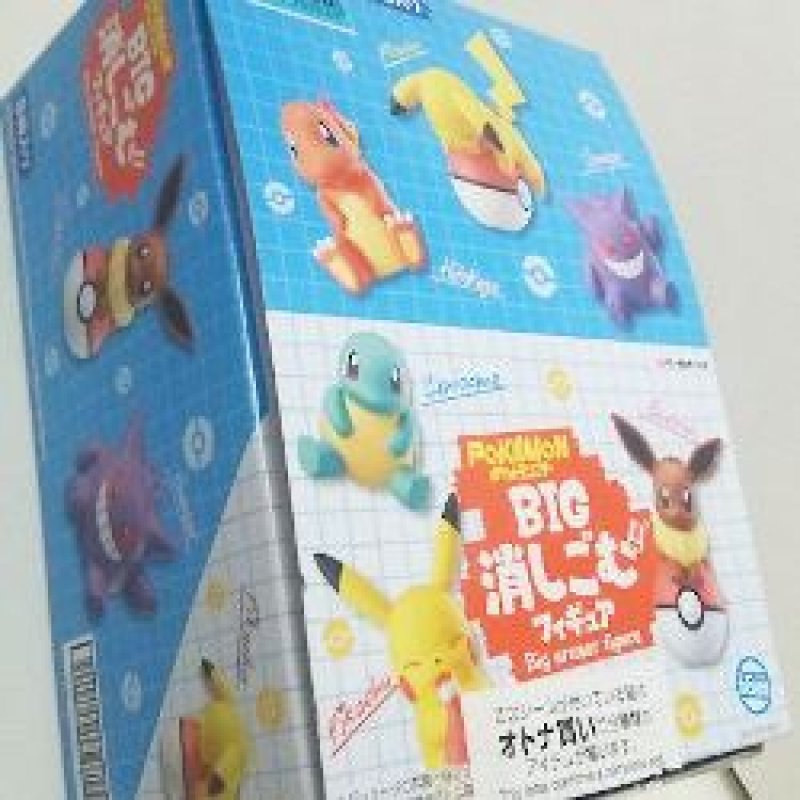 170625 ポケットモンスター BIG消しゴムフィギュア《ゆうパケットNG
