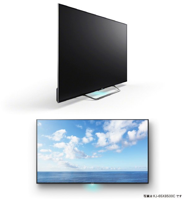 X8500Cシリーズ 特長 : デザイン | テレビ ブラビア | ソニー