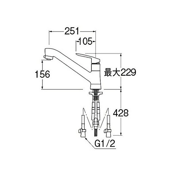 ユアサプライムス.com｜SANEI ワンホールシングルレバースプレー混合栓
