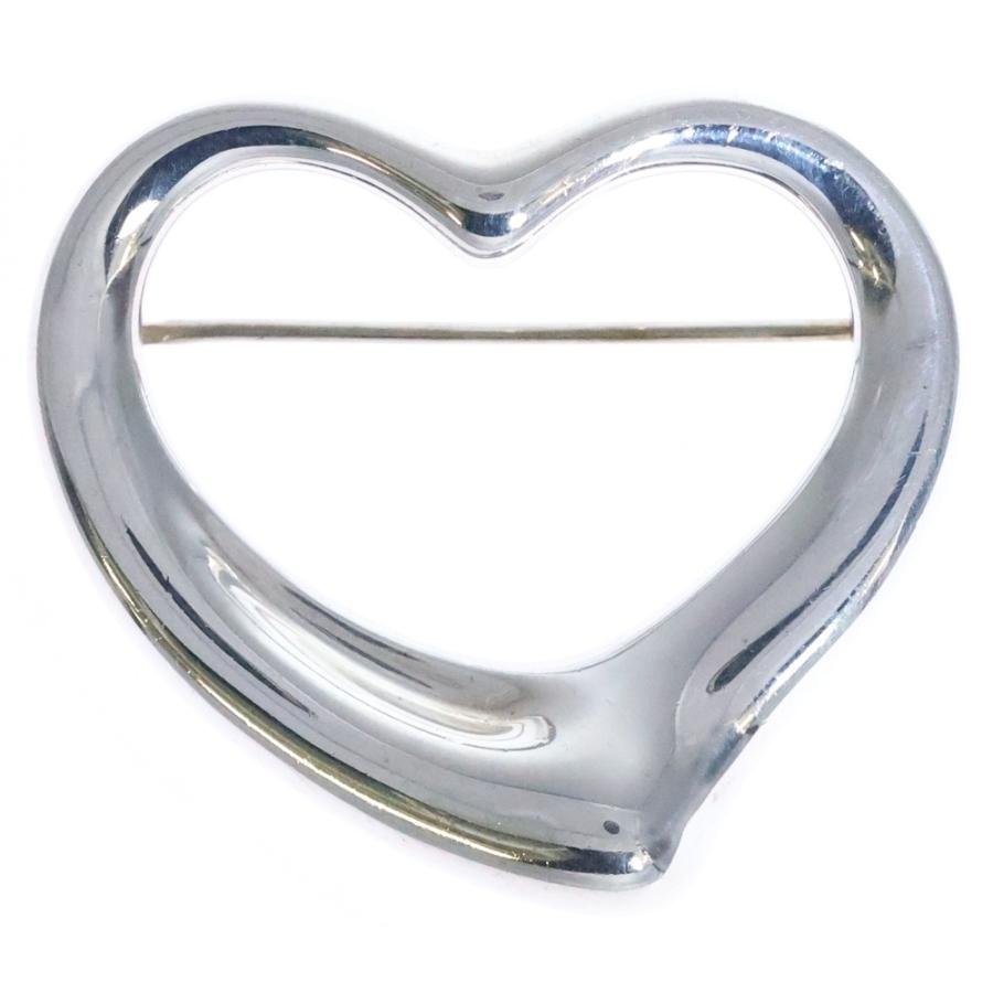 ティファニー ブローチ ラヴィングハート シルバー925 ハート