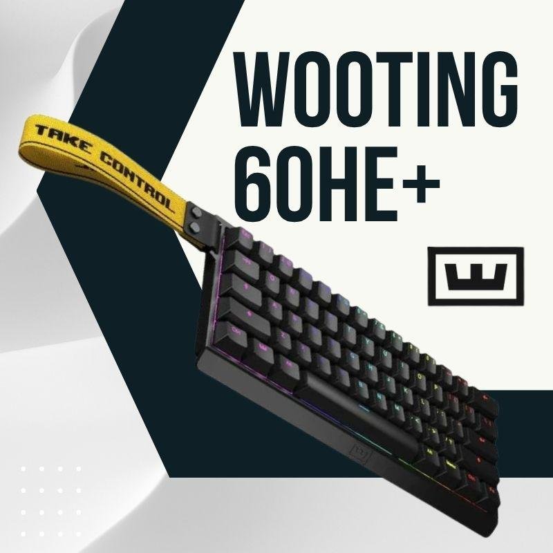 Wooting 60HE+ ノートパソコン ゲーミング キーボード ARM ANSI-US PBT