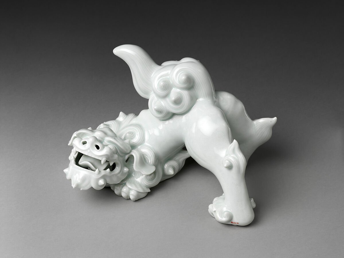 獅子犬（ししいぬ） Lion-dog (Shishi)】江戸時代‐肥前焼‐平戸焼