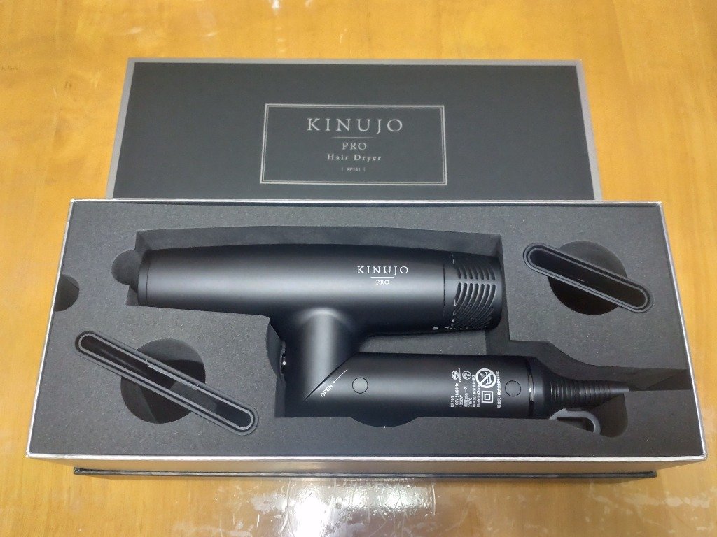 新品 KINUJO プロ ヘアドライヤー Pro Hair Dryer キヌージョ 絹女