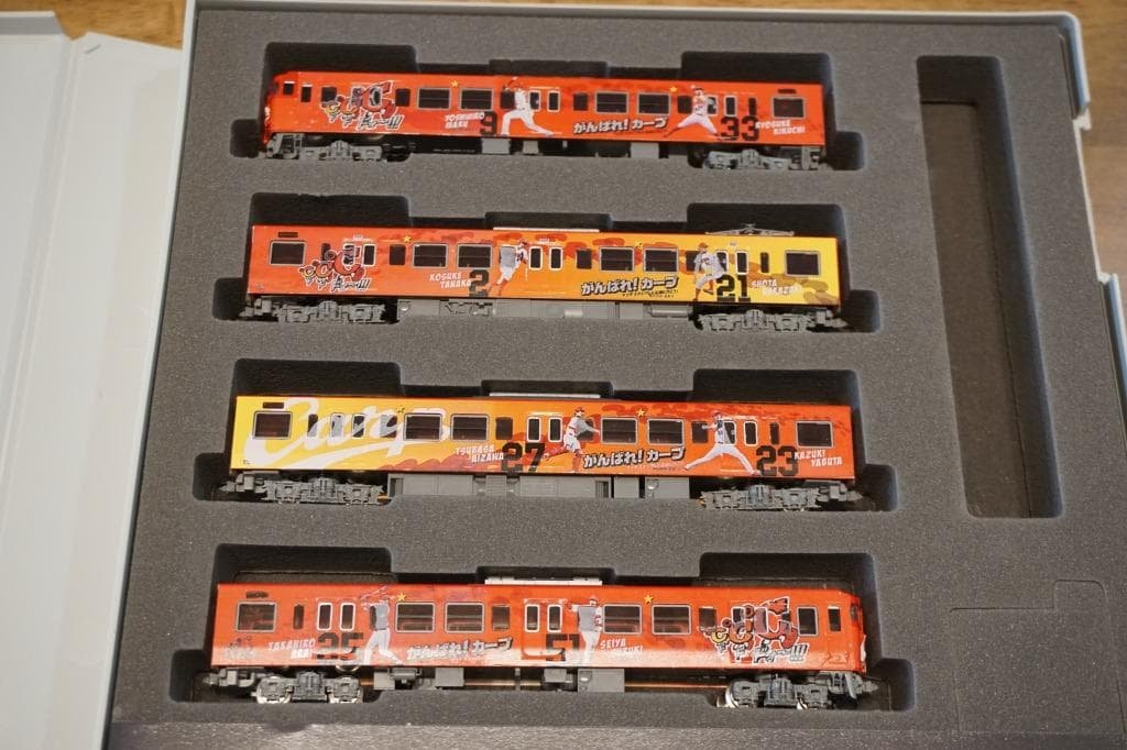 TOMIX改115系カープ応援ラッピング2018年仕様4両編成