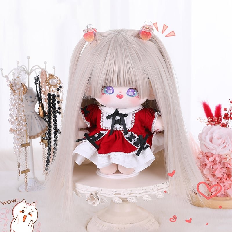 kiki中韓ぬいウィッグ 着せ替えぬいぐるみ 「ヘアアレンジ」参考説明