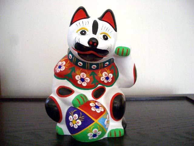 招き猫7岩手花巻人形⁄平賀工芸社 - 郷土玩具⁄招き猫十八番 花巻人形/