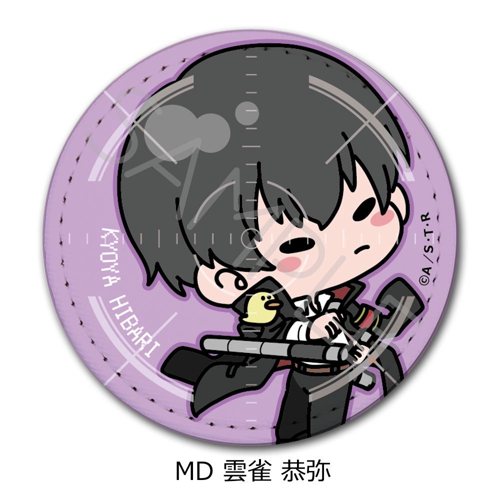 家庭教師ヒットマンREBORN! 雲雀恭弥 ディーノ 缶バッジ 家庭教師